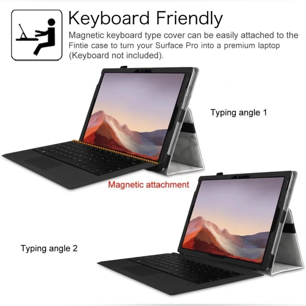 Marble Microsoft Surface Pro Case
